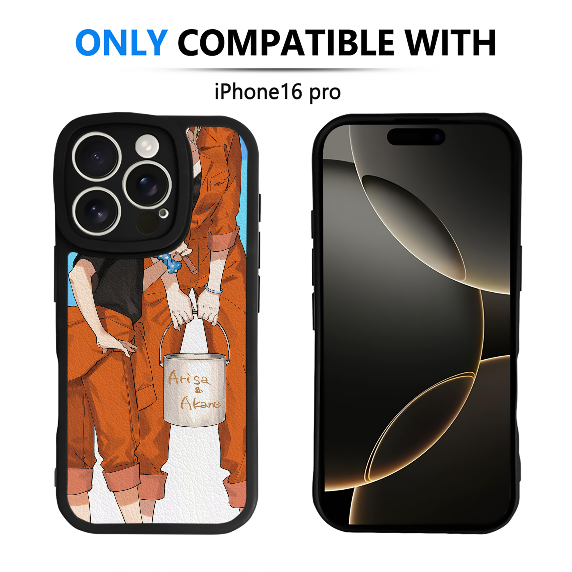 （画像用） ハイキュー!! Haikyu!! 【iPhone 16シリーズ対応】シリコンスマホケース（レザー調） 材質：シリコン